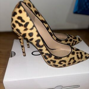 Aldo Leopard Print Heels